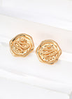Earrings / Vintage gold