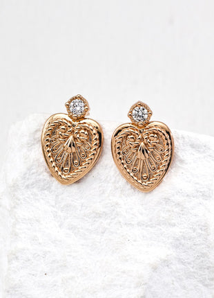 S925 Silver Zircon Earrings E01304-2