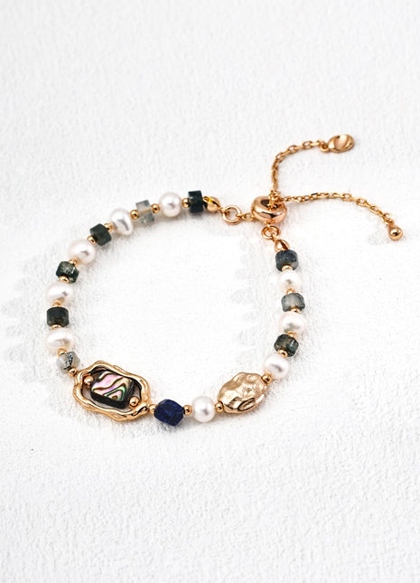 S925 silver pearl necklace D0619-2