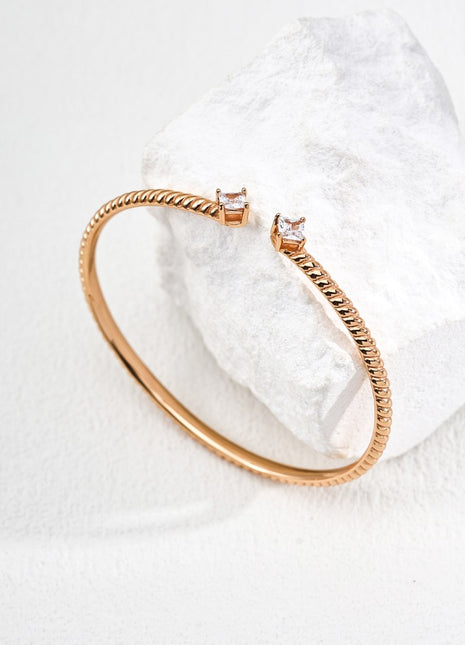 S925 Silver Adjustable Zircon Bracelet S0055