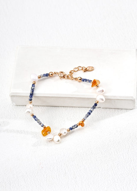S925 Silver Pearl Bracelet SL0195-2