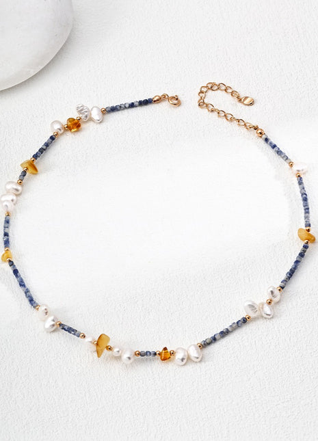 S925 Silver Pearl Bracelet SL0195-2