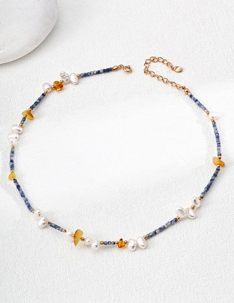 S925 Silver Pearl Bracelet SL0195-2