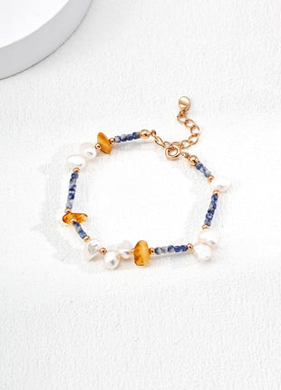 S925 Silver Pearl Necklace D0626-2