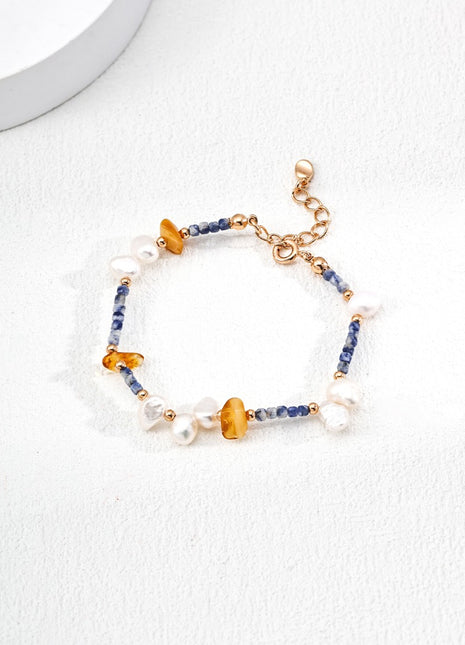 S925 Silver Pearl Necklace D0626-2