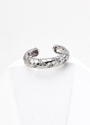 S925 Silver Zircon Ring J0298