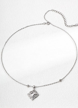 S925 Silver Pendant Necklace D0604