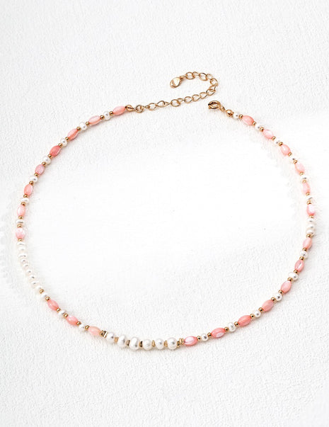 S925 Sterling Silver Pearl Bracelet SL0206-2