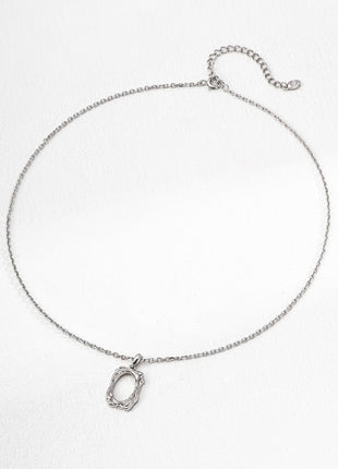 S925 Silver Pendant Necklace D0623