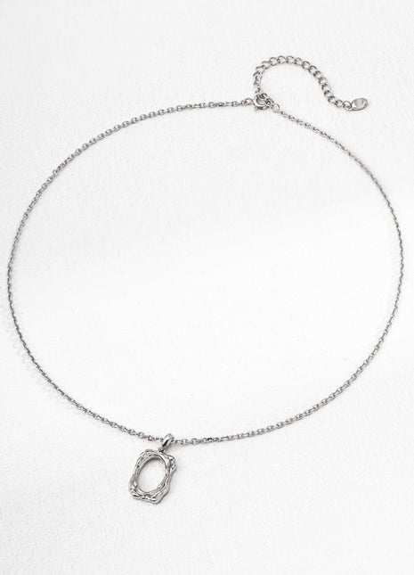 S925 Silver Pendant Necklace D0623