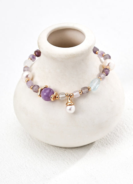 S925 Silver Pearl Bracelet SL0193-2