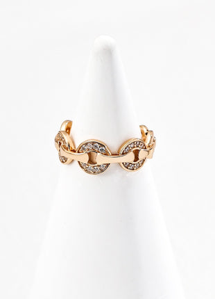 S925 silver zircon ring J0305