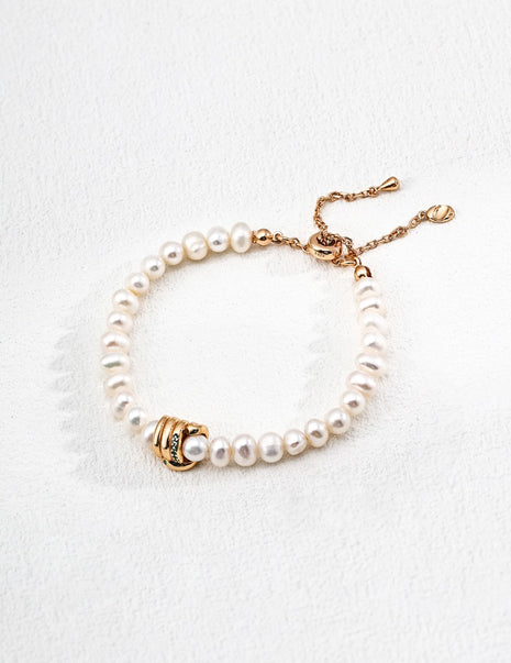 S925 Silver Pearl Earrings E01311-2