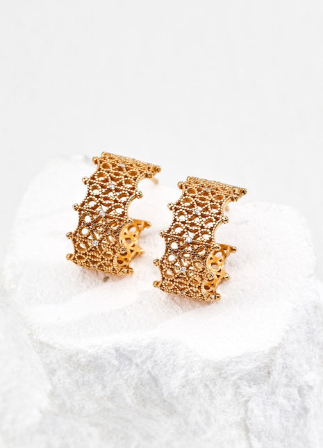S925 Silver Zircon Earrings E01323-2