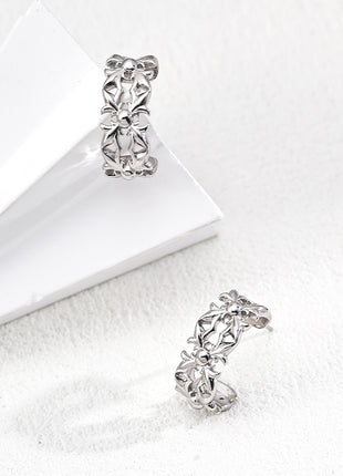 S925 Silver Retro Earrings E01313