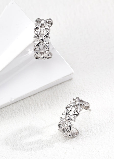 S925 Silver Retro Earrings E01313