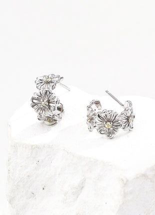 S925 Silver Zircon Ring J0312
