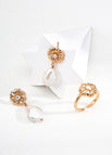 Earrings / Vintage gold