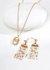 Earrings / Vintage gold