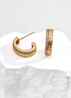 Earrings / Vintage gold