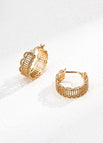 Earrings / Vintage gold
