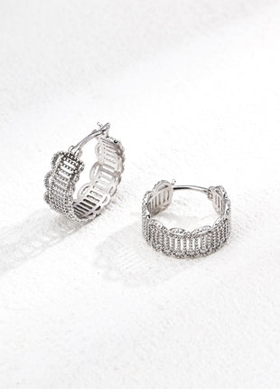 S925 silver earrings E01331