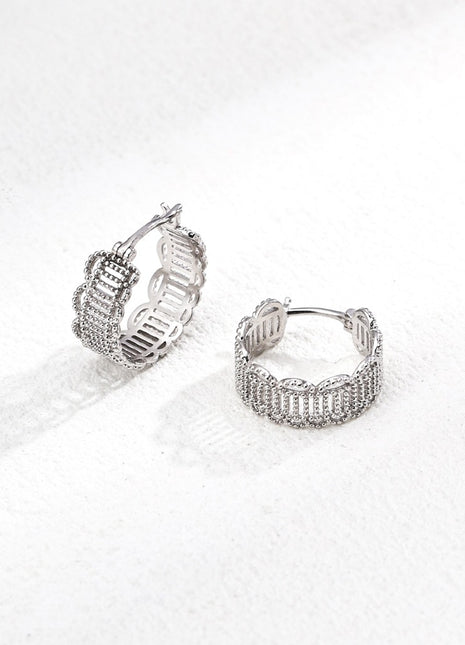 S925 silver earrings E01331