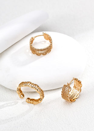 S925 silver earrings E01331