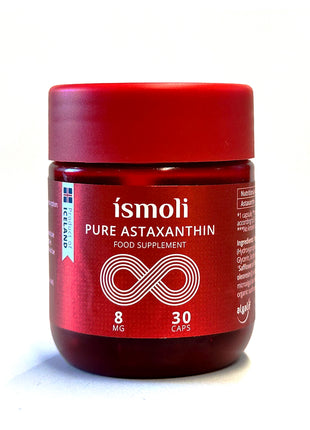 ísmoli Icelandic Astaxanthin 8mg - 30 Softgels